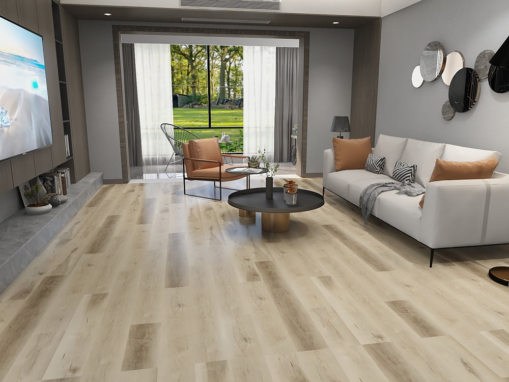 Flooring LVT ar ais tirim
