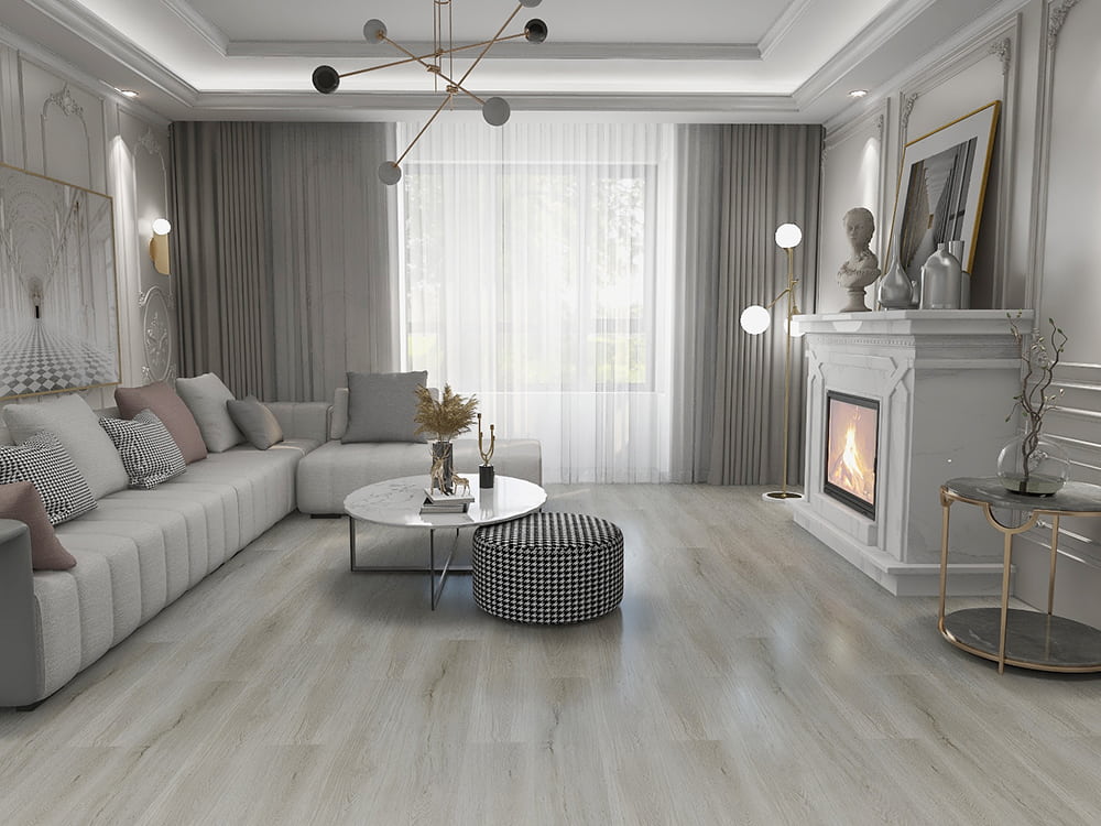 Flooring LVT ar ais tirim