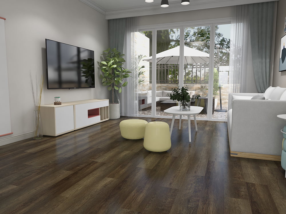 Flooring LVT ar ais tirim